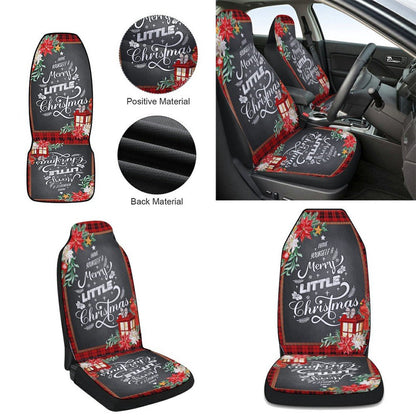 Have Yourself A Merry Little Christmas Cars Seat Cover, Christmas Car Seat Covers, Car Decor Gift