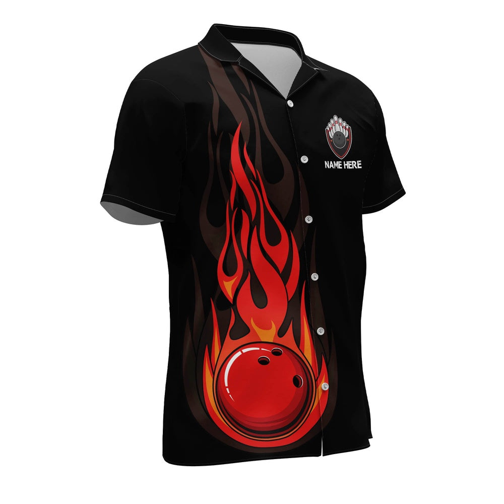 Hawaiian Bowling Shirt, Blowers Never Die Hawaiian Shirt, Custom Bowling Shirt, Button Up Bowling Shirts