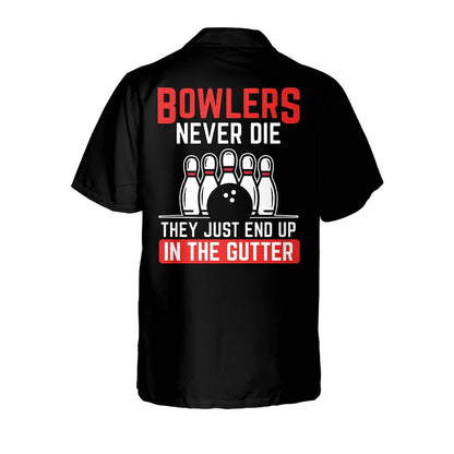 Hawaiian Bowling Shirt, Blowers Never Die Hawaiian Shirt, Custom Bowling Shirt, Button Up Bowling Shirts
