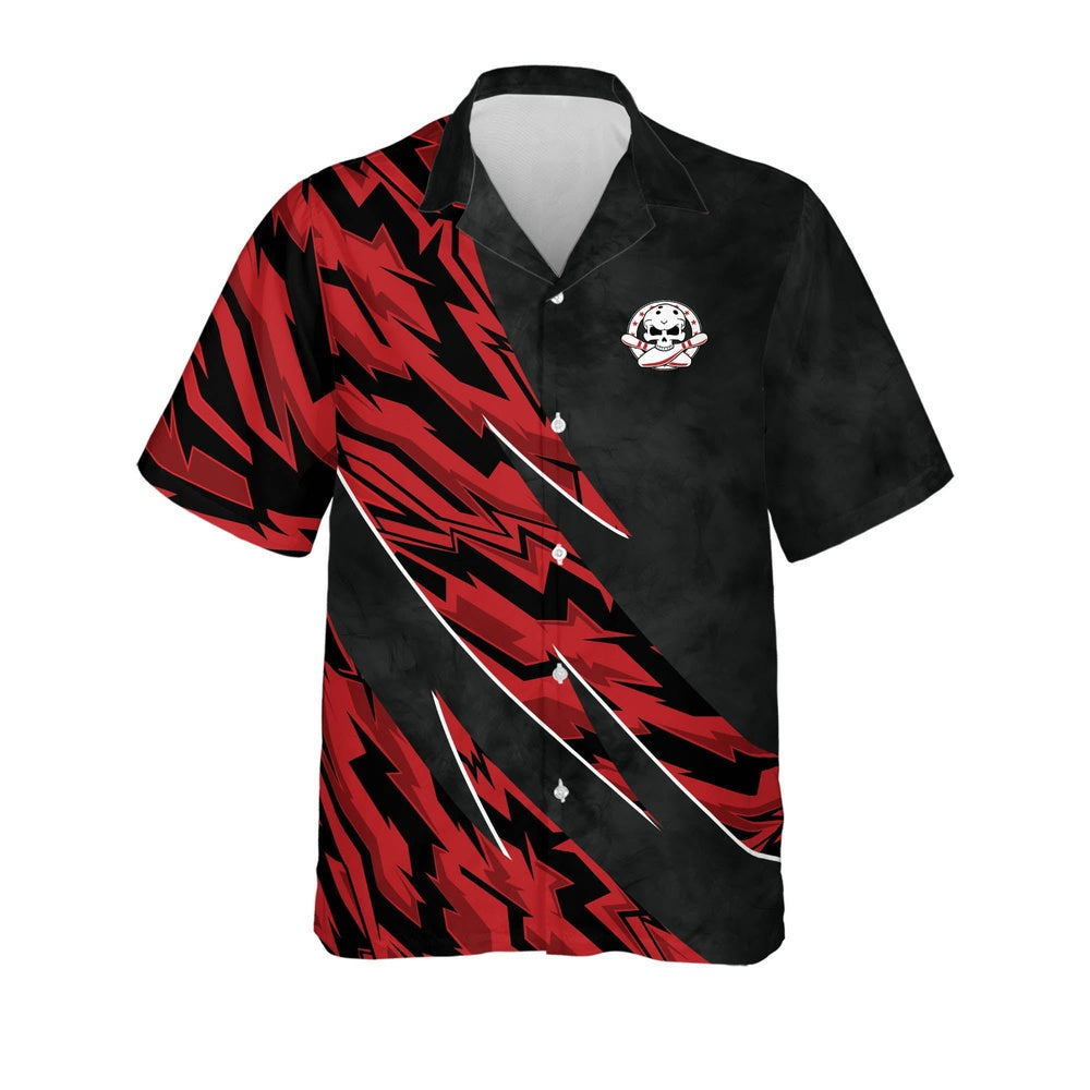 Hawaiian Bowling Shirt, Bowling Casual Hawaiian Shirt Unisex, Custom Bowling Shirt, Button Up Bowling Shirts