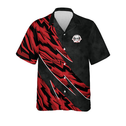 Hawaiian Bowling Shirt, Bowling Casual Hawaiian Shirt Unisex, Custom Bowling Shirt, Button Up Bowling Shirts