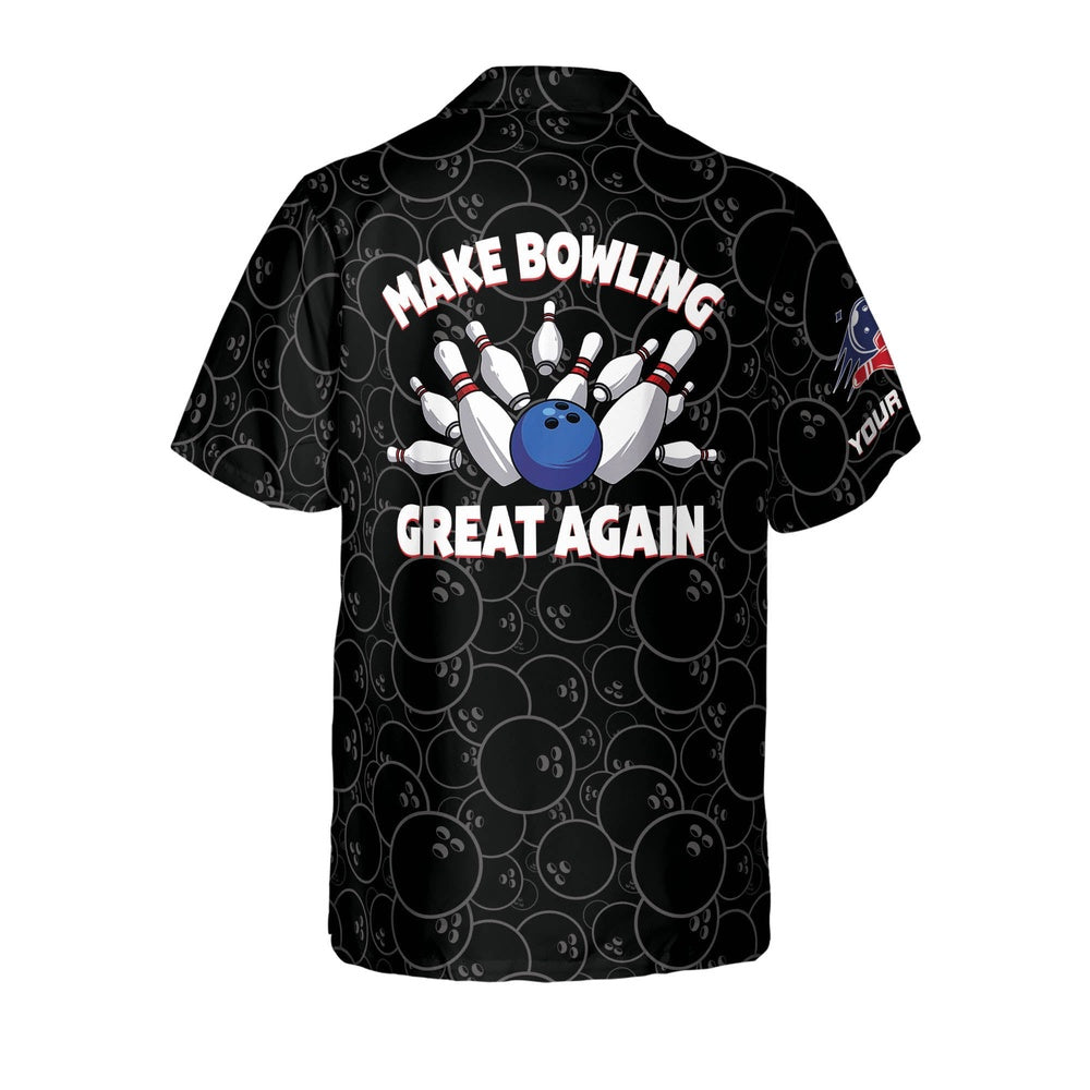 Hawaiian Bowling Shirt, Bowling Shirt For Men And Women, Custom Bowling Shirt, Button Up Bowling Shirts