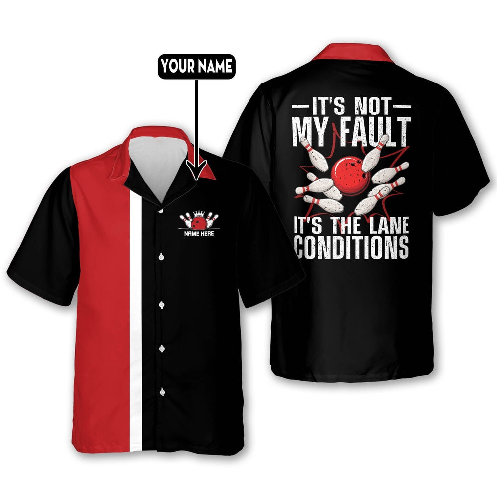 Hawaiian Bowling Shirt, Custom Funny Hawaiian Bowling Shirt, Custom Bowling Shirt, Button Up Bowling Shirts