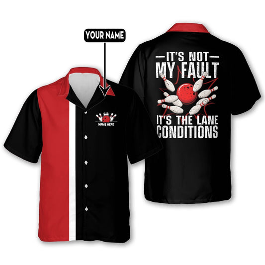 Hawaiian Bowling Shirt, Custom Funny Hawaiian Bowling Shirt, Custom Bowling Shirt, Button Up Bowling Shirts