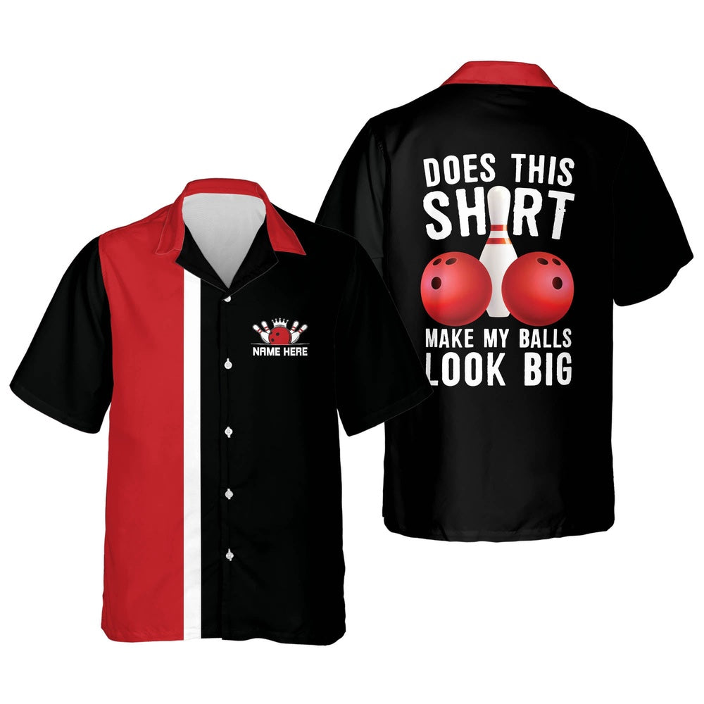Hawaiian Bowling Shirt, Custom Funny Hawaiian Bowling Shirt, Custom Bowling Shirt, Button Up Bowling Shirts