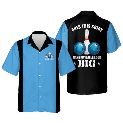 Hawaiian Bowling Shirt, Custom Retro Hawaiian Bowling Shirts, Custom Bowling Shirt, Button Up Bowling Shirts