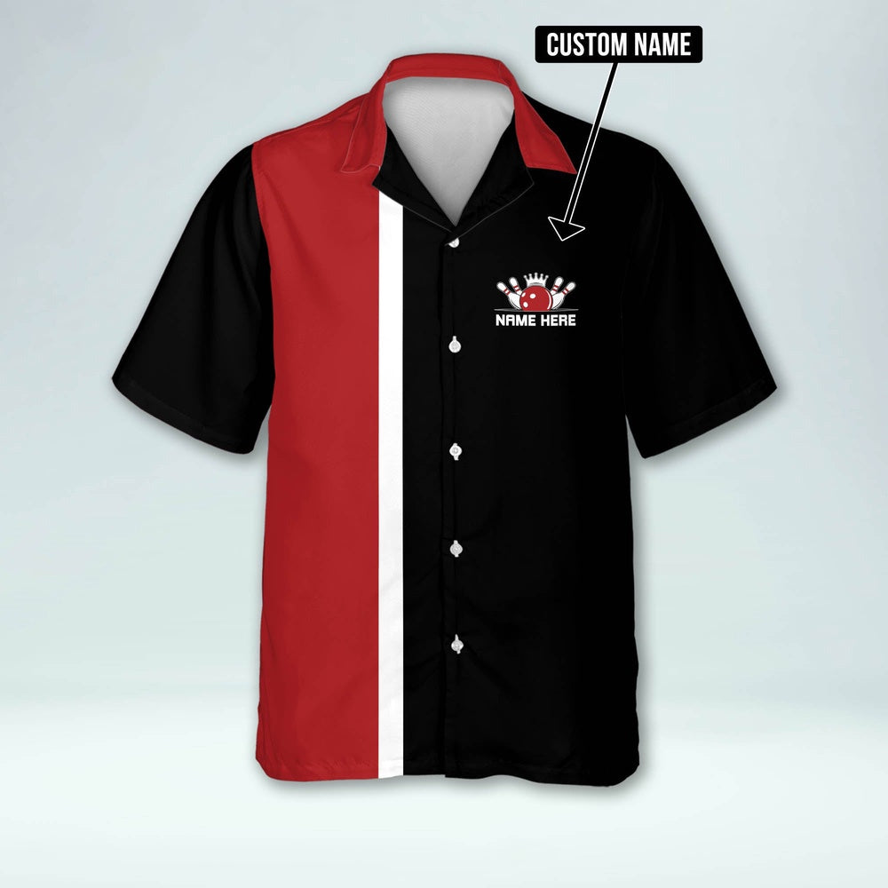 Hawaiian Bowling Shirt, Custom Spare Me Bowling Hawaiian Shirt, Custom Bowling Shirt, Button Up Bowling Shirts