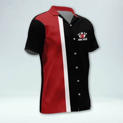 Hawaiian Bowling Shirt, Custom Spare Me Bowling Hawaiian Shirt, Custom Bowling Shirt, Button Up Bowling Shirts