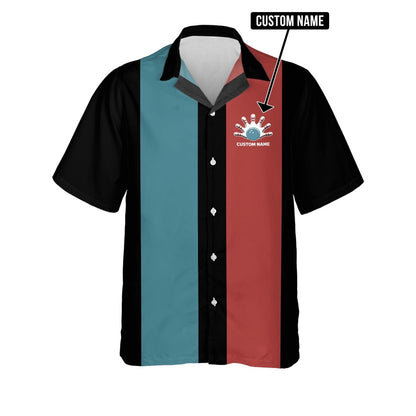 Hawaiian Bowling Shirt, My Ball Look Big Hawaiian Shirt Unisex, Custom Bowling Shirt, Button Up Bowling Shirts