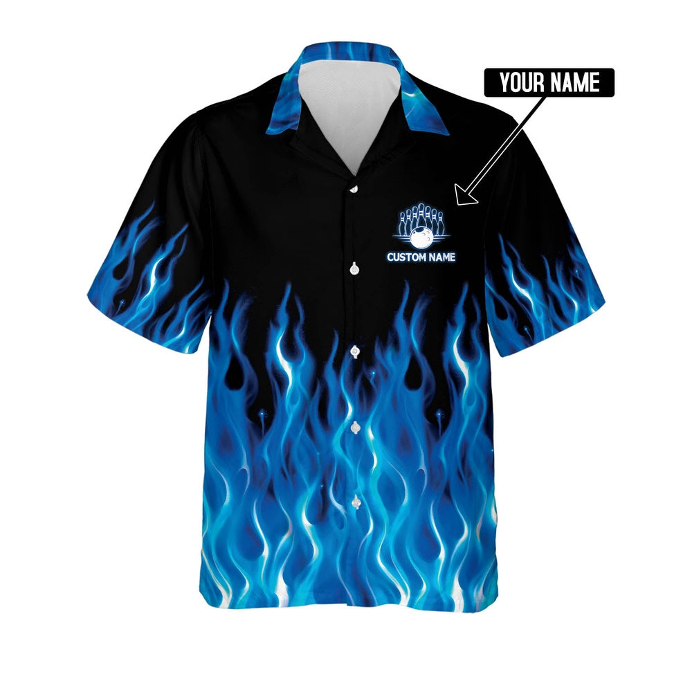 Hawaiian Bowling Shirt, My Bowling Technique Hawaiian Shirts, Custom Bowling Shirt, Button Up Bowling Shirts