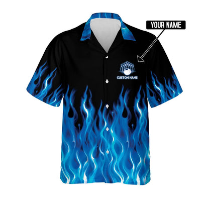 Hawaiian Bowling Shirt, My Bowling Technique Hawaiian Shirts, Custom Bowling Shirt, Button Up Bowling Shirts