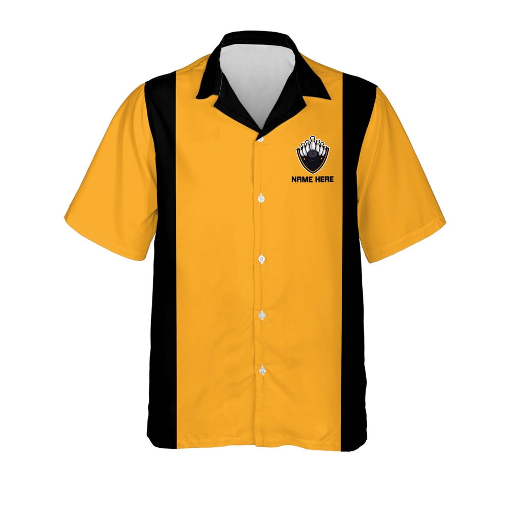 Hawaiian Bowling Shirt, My Mind's In The Gutter But My Balls Aren't Hawaiian Shirt, Custom Bowling Shirt, Button Up Bowling Shirts