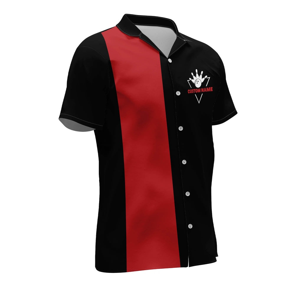 Hawaiian Bowling Shirt, My Mind's in The Gutter Hawaiian Shirt, Custom Bowling Shirt, Button Up Bowling Shirts