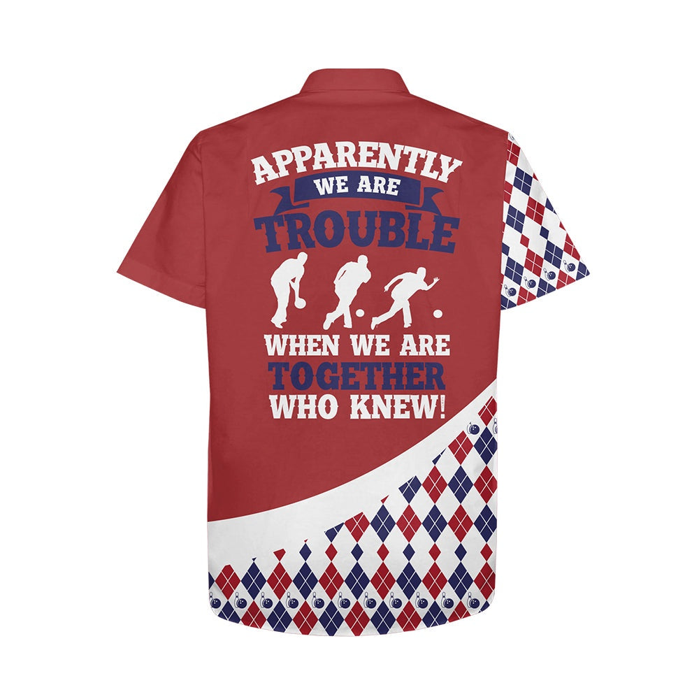 Hawaiian Bowling Shirt, Personalized Hawaiian Bowling Shirtst For Men Women, Custom Bowling Shirt, Button Up Bowling Shirts