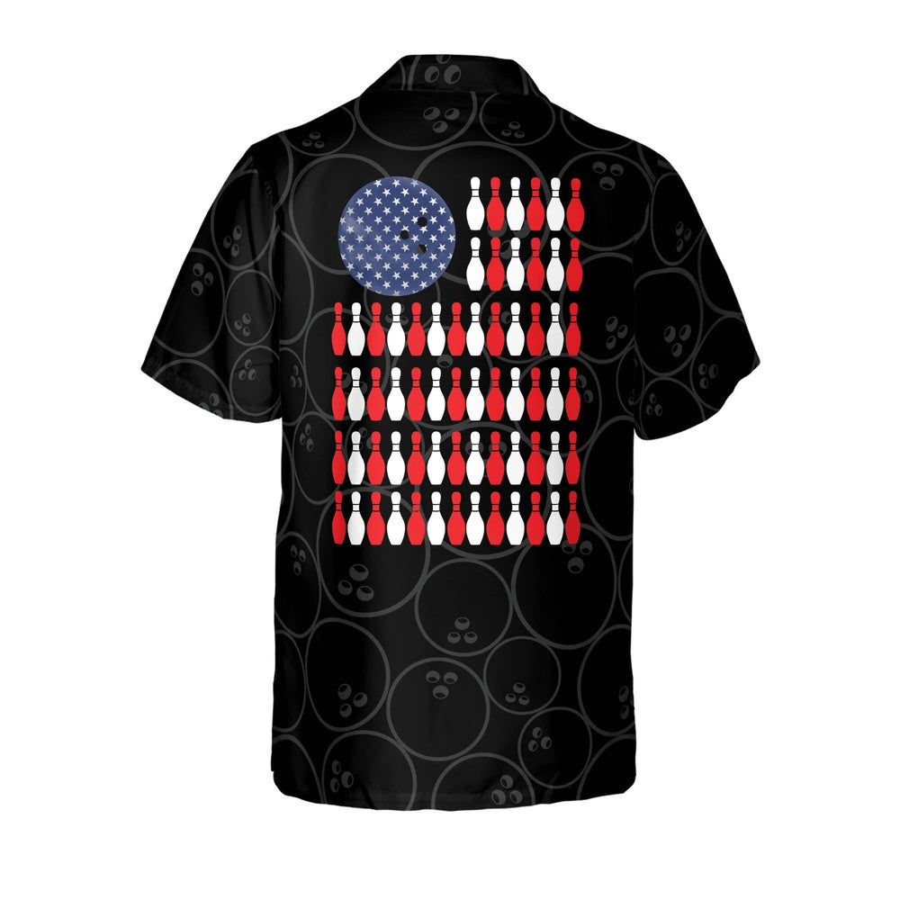 Hawaiian Bowling Shirt, Skull Flame Hawaiian Bowling Shirts, Custom Bowling Shirt, Button Up Bowling Shirts