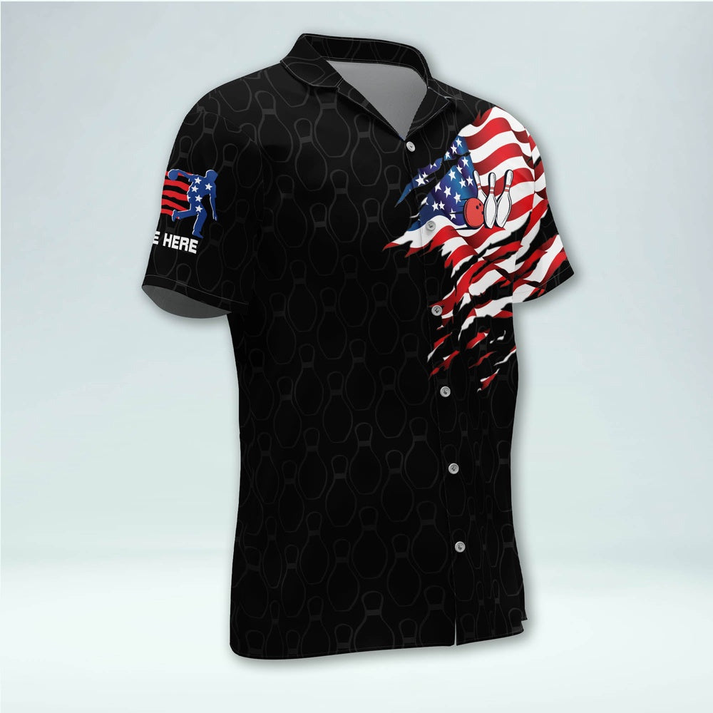 Hawaiian Bowling Shirt, That How I Roll Bowling Hawaiian Shirt, Custom Bowling Shirt, Button Up Bowling Shirts