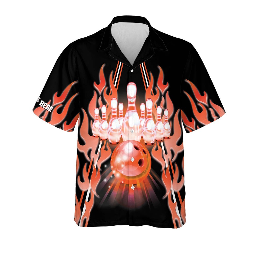 Hawaiian Bowling Shirt, That's Some Bowlshit Hawaiian Shirt, Custom Bowling Shirt, Button Up Bowling Shirts