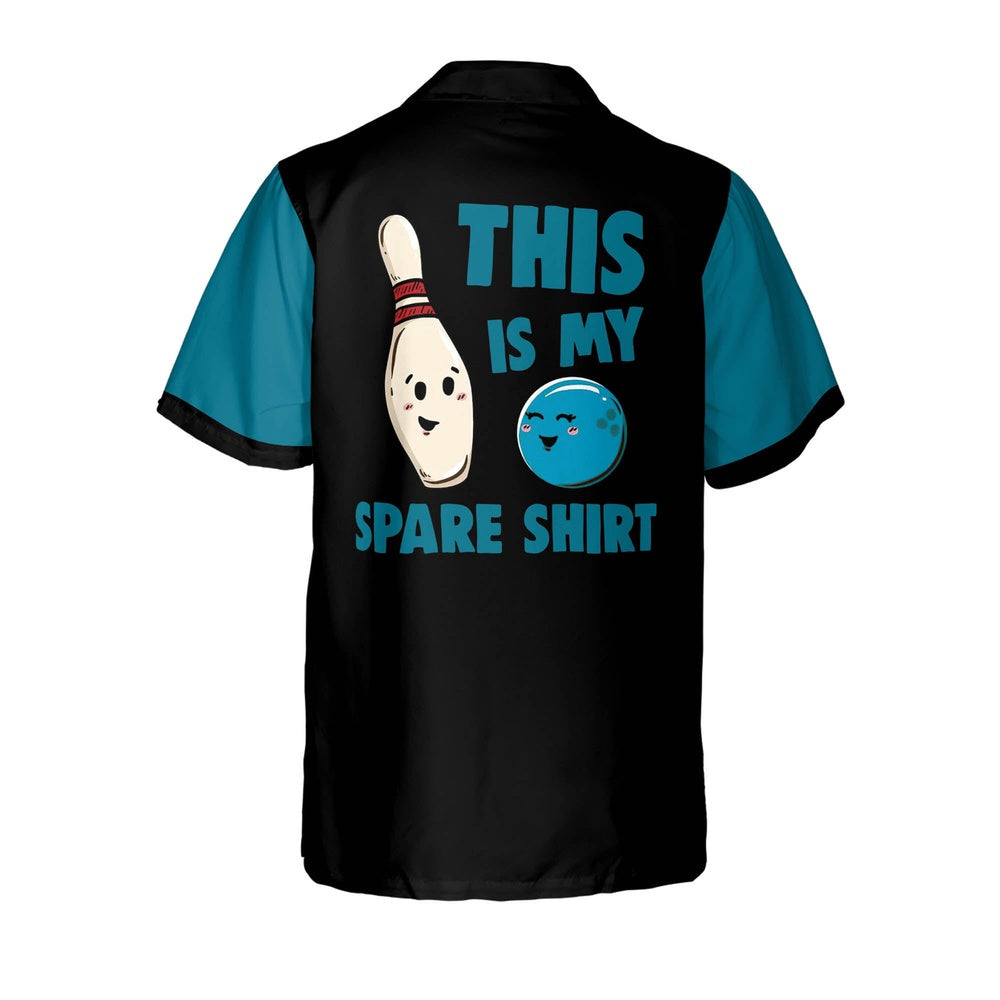 Hawaiian Bowling Shirt, This is My Spare Shirt Hawaiian Shirt, Custom Bowling Shirt, Button Up Bowling Shirts