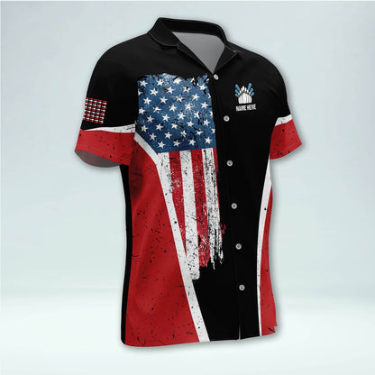 Hawaiian Bowling Shirt, You Don't Have To be Crazy To Bowl Hawaiian Shirt, Custom Bowling Shirt, Button Up Bowling Shirts