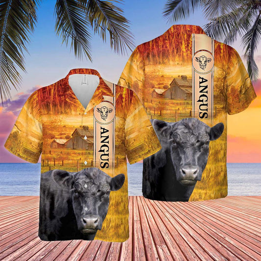 Hawaiian Cow Shirt, Cattle Breed All Printed 3D Hawaiian Shirt, Animal Hawaiian Shirts, Farmer Shirts