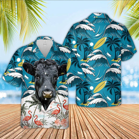 Hawaiian Cow Shirt, Dexter Funny Hawaiian Shirt, Animal Hawaiian Shirts, Farmer Shirts
