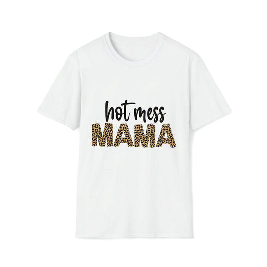 Hot Mess Mama Mom Life Premium T Shirt, Mother's Day Premium T Shirt, Mom Shirt