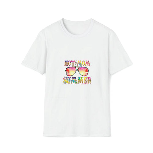 Hot Mom Summer Premium T Shirt, Mother's Day Premium T Shirt, Mom Shirt
