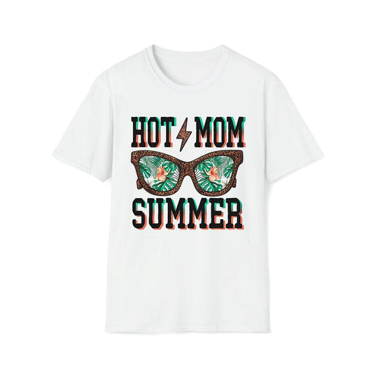 Hot Mom Summer  Summer Mom  Summer Beach Premium T Shirt, Mother's Day Premium T Shirt, Mom Shirt
