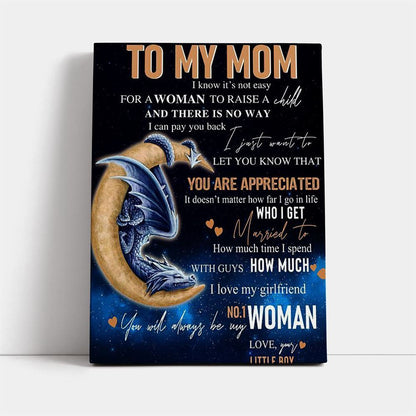 How Much Time I Spend With Guys Canvas, Mother's Day Canvas Art, Gift For Mom, Birthday Gift, Mother's Day Wall Art