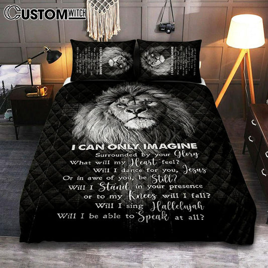 I Can Only Imagine Lion Of Judah Quilt Bedding Set Art 