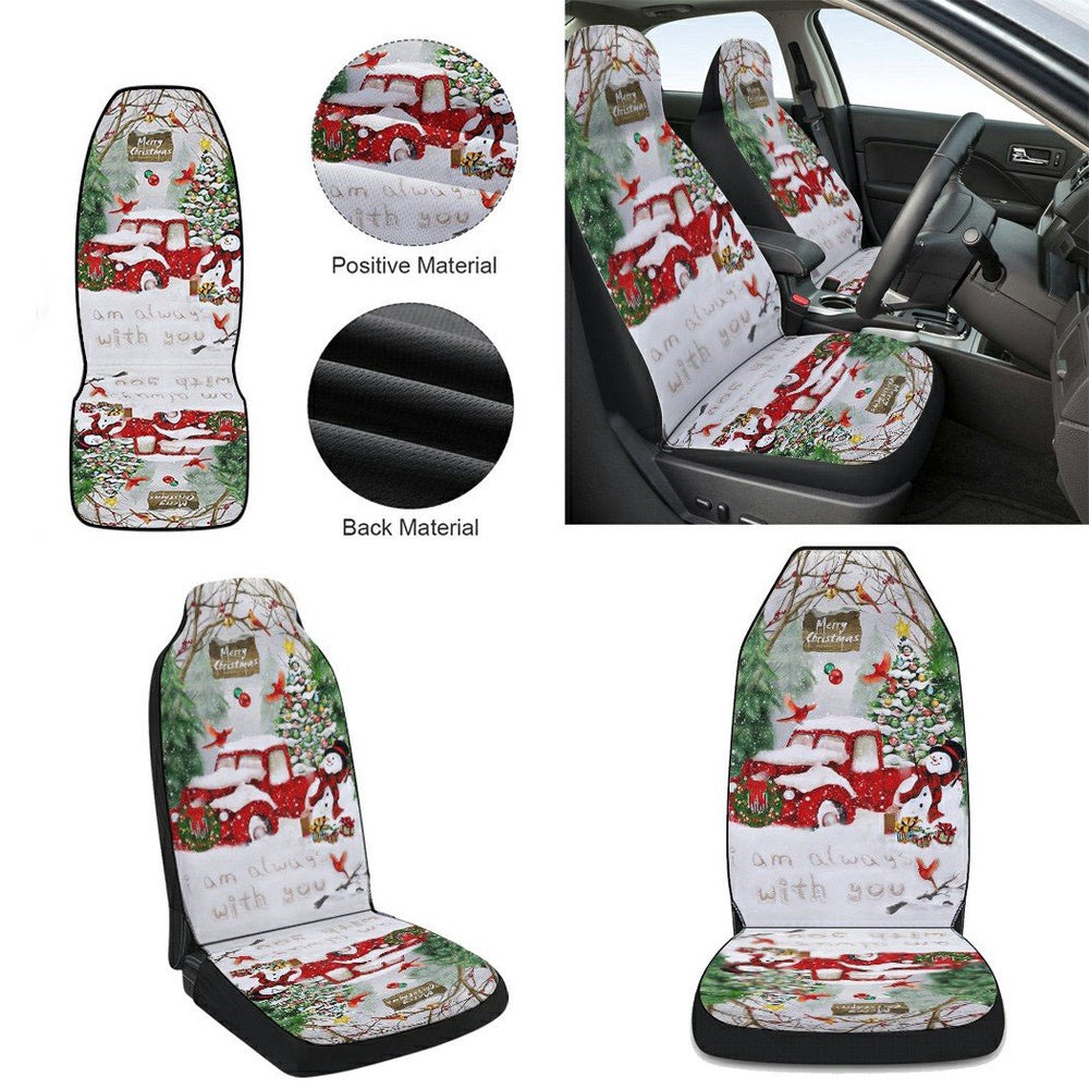 I Am Always With You Christmas Truck Cars Seat Cover, Christmas Car Seat Covers, Car Decor Gift