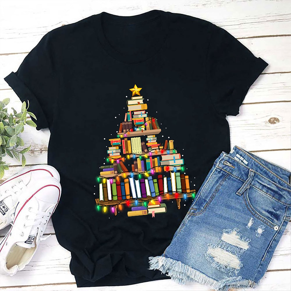 I Just Like Read Reading's My Favorite T Shirt, Merry T Shirt, Unisex Christmas Shirts
