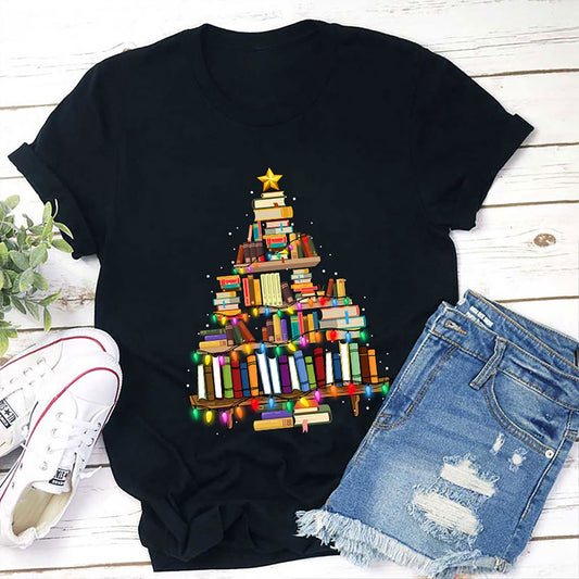 I Just Like Read Reading's My Favorite T Shirt, Merry T Shirt, Unisex Christmas Shirts