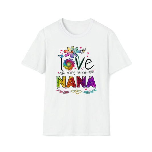 I Love Being Called Nana Daisy Flower Cute Mother's Day Premium T Shirt, Mother's Day Premium T Shirt, Mother's Day Gift, Mom Shirt