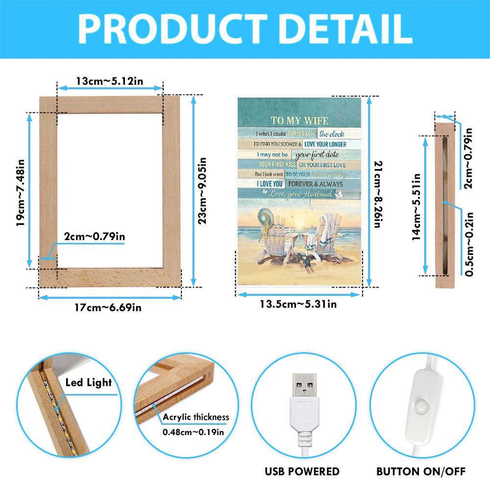 I Love You Forever And Always 3 Frame Lamp, Mother's Day Night Light, Best Mom Ever, Gift For Mom