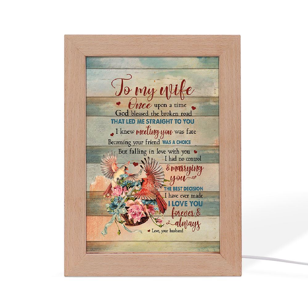 I Love You Forever And Always 4 Frame Lamp, Mother's Day Night Light, Best Mom Ever, Gift For Mom