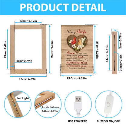 I Love You Forever And Always 6 Frame Lamp, Mother's Day Night Light, Best Mom Ever, Gift For Mom