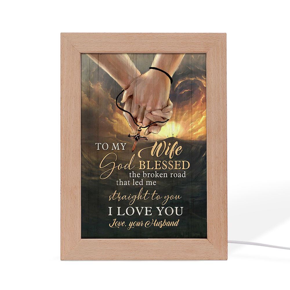 I Love You Frame Lamp, Mother's Day Night Light, Best Mom Ever, Gift For Mom