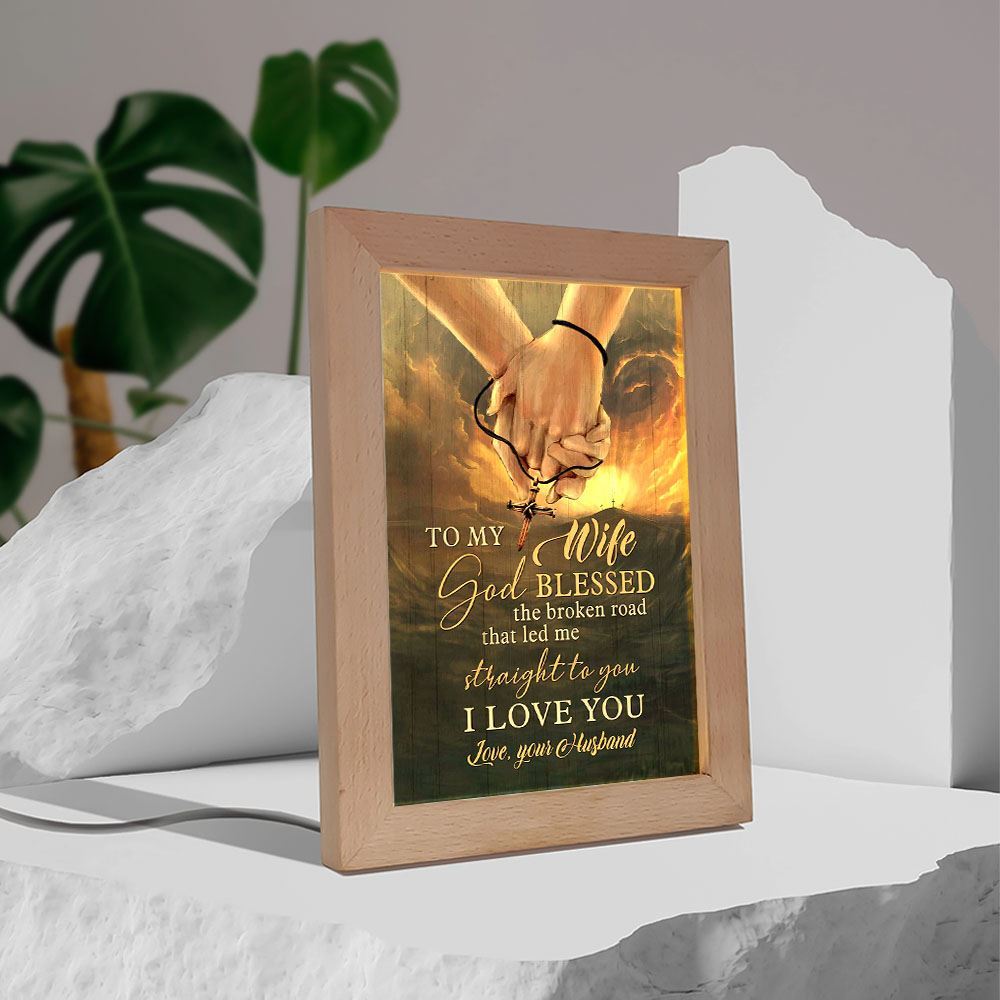 I Love You Frame Lamp, Mother's Day Night Light, Best Mom Ever, Gift For Mom