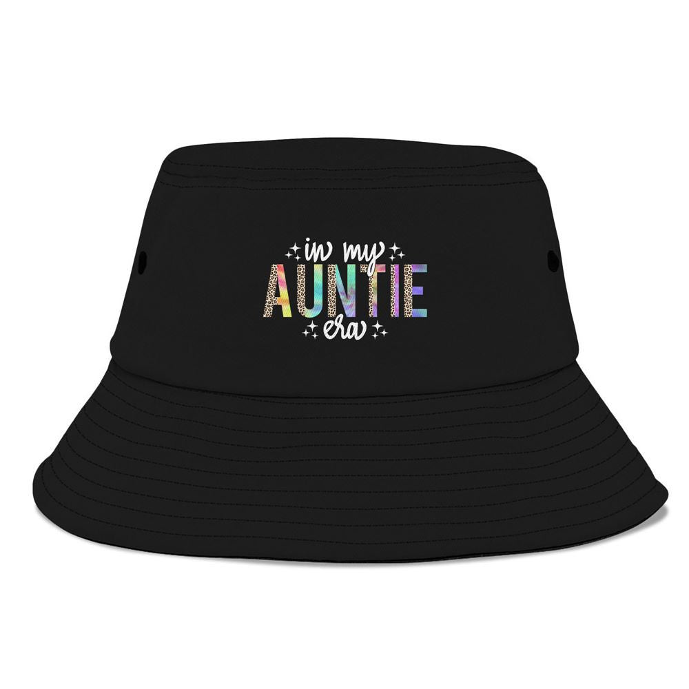 In My Auntie Era Baby Announcement For Aunt Mother'S Day Bucket Hat, Mother's Day Bucker Hat, Mother's Day Gift, Women's Sun Hats