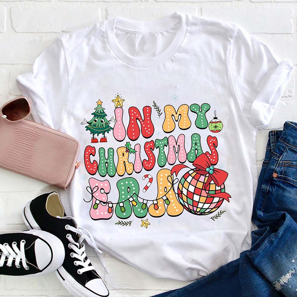 In My Christmas Era T Shirt, Merry T Shirt, Unisex Christmas Shirts