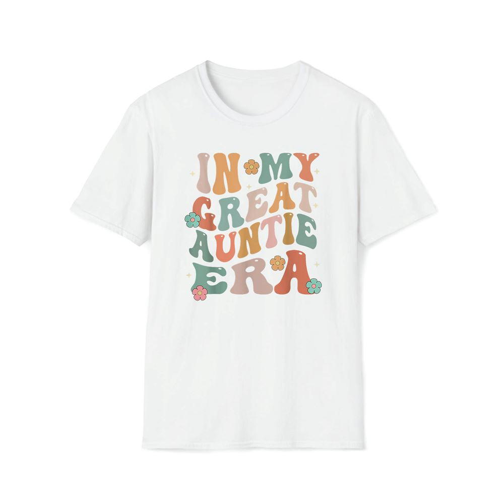 In My Great Auntie Era Baby Announcement Great Mother's Day Premium T Shirt, Mother's Day Premium T Shirt, Mother's Day Gift, Mom Shirt