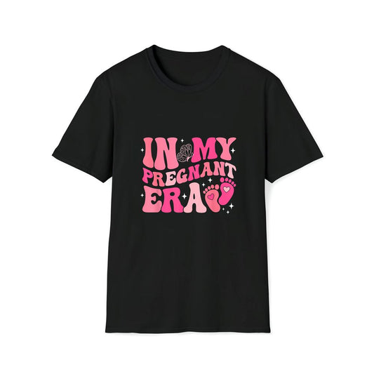 In My Pregnant Era Pregnancy New Mom Groovy Mother's Day Premium T Shirt, Mother's Day Premium T Shirt, Mother's Day Gift, Mom Shirt