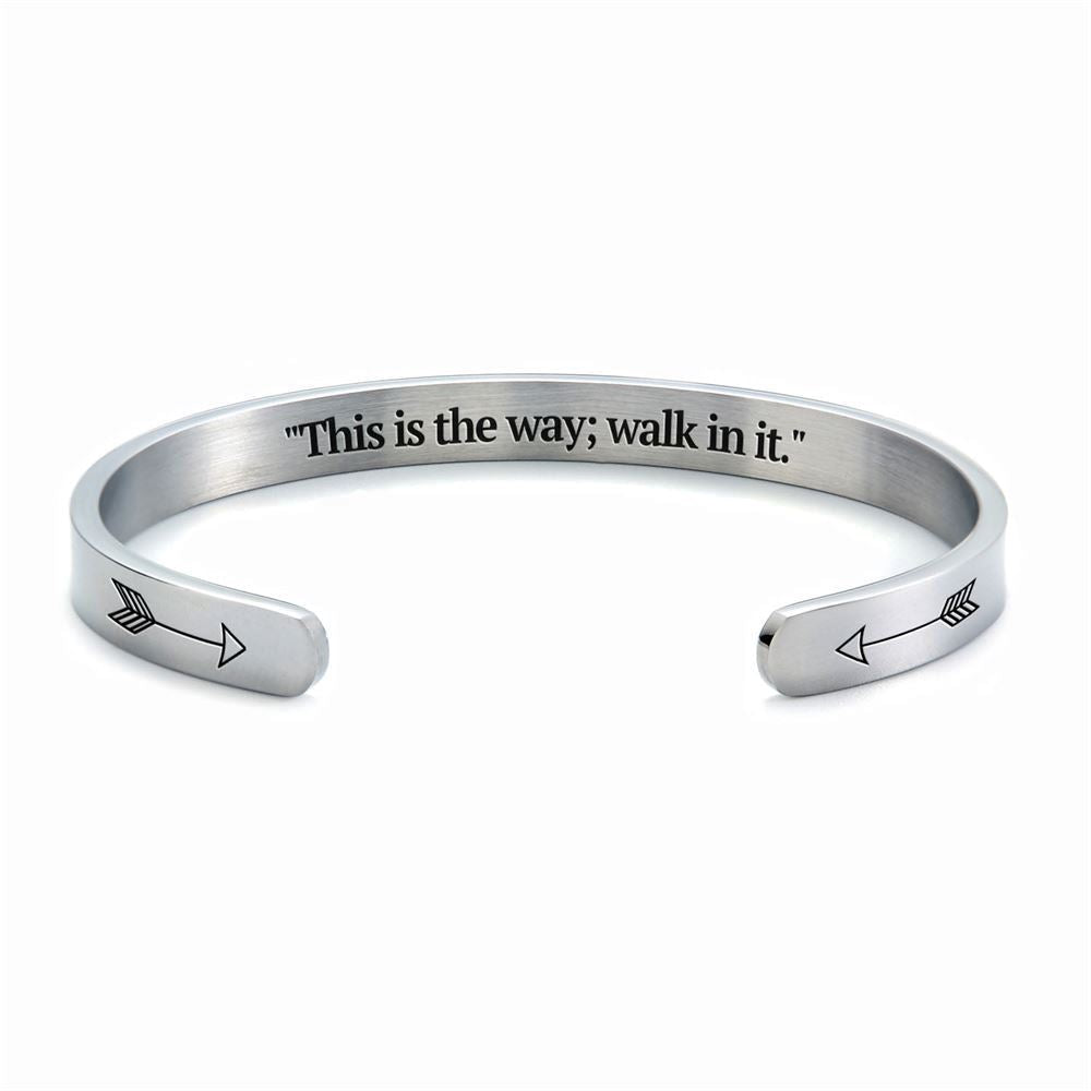 Isaiah 3021 Cuff Bracelet, Christian Bracelet For Women, Bible Verse Bracelet, Christian Jewelry