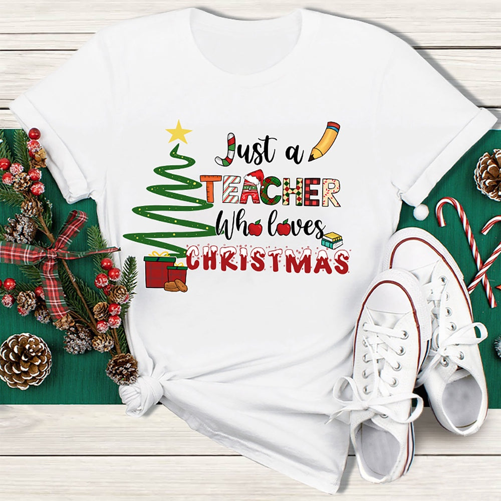 Just A Who Loves Christmas T Shirt, Merry T Shirt, Unisex Christmas Shirts