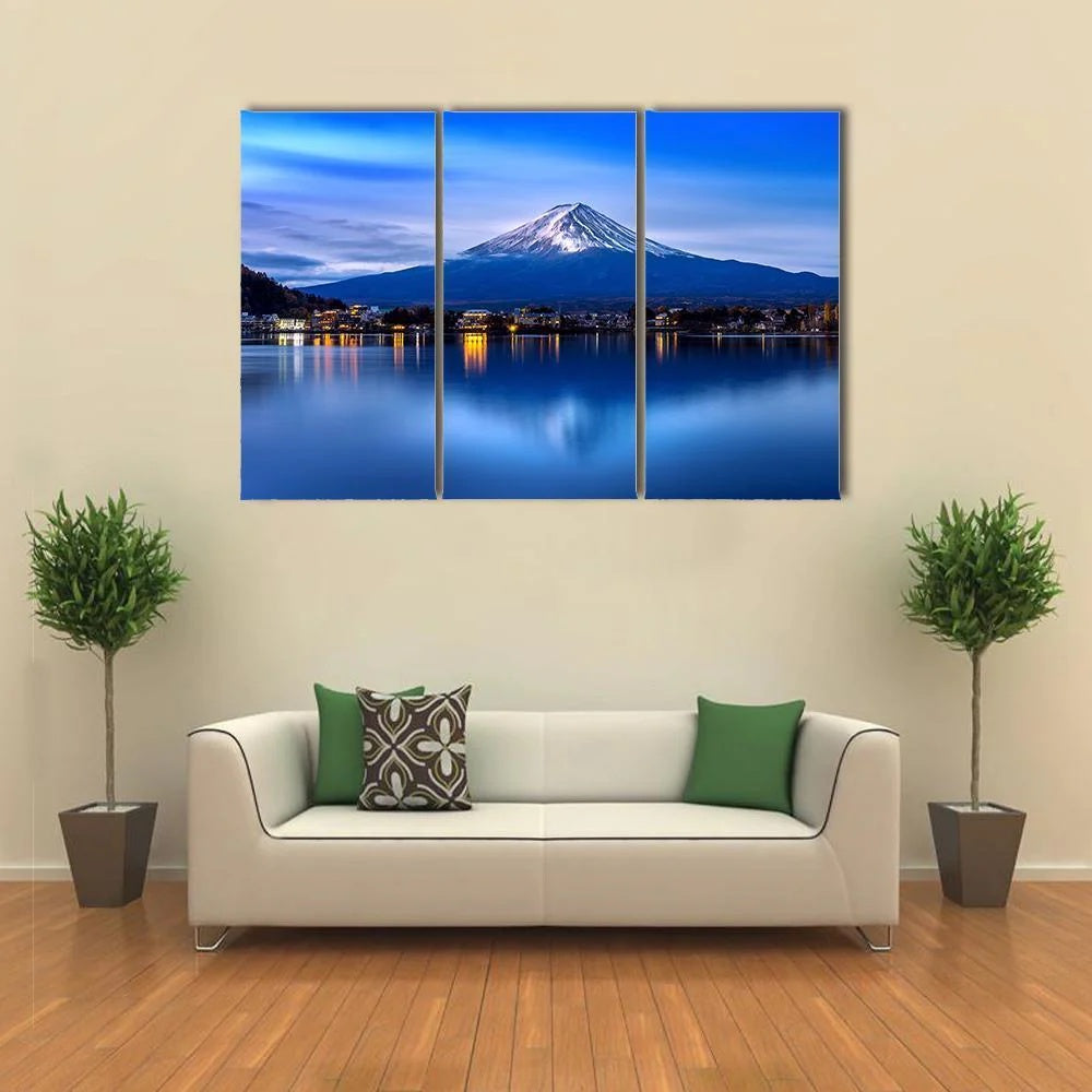 Kawaguchiko Lake Canvas Wall Art Decor