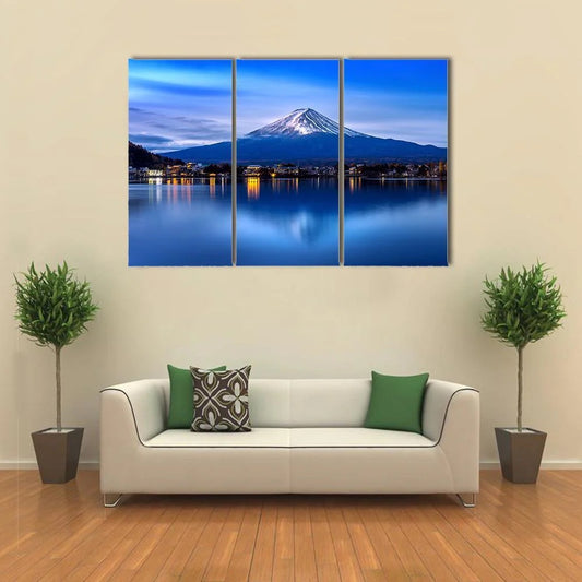 Kawaguchiko Lake Canvas Wall Art Decor