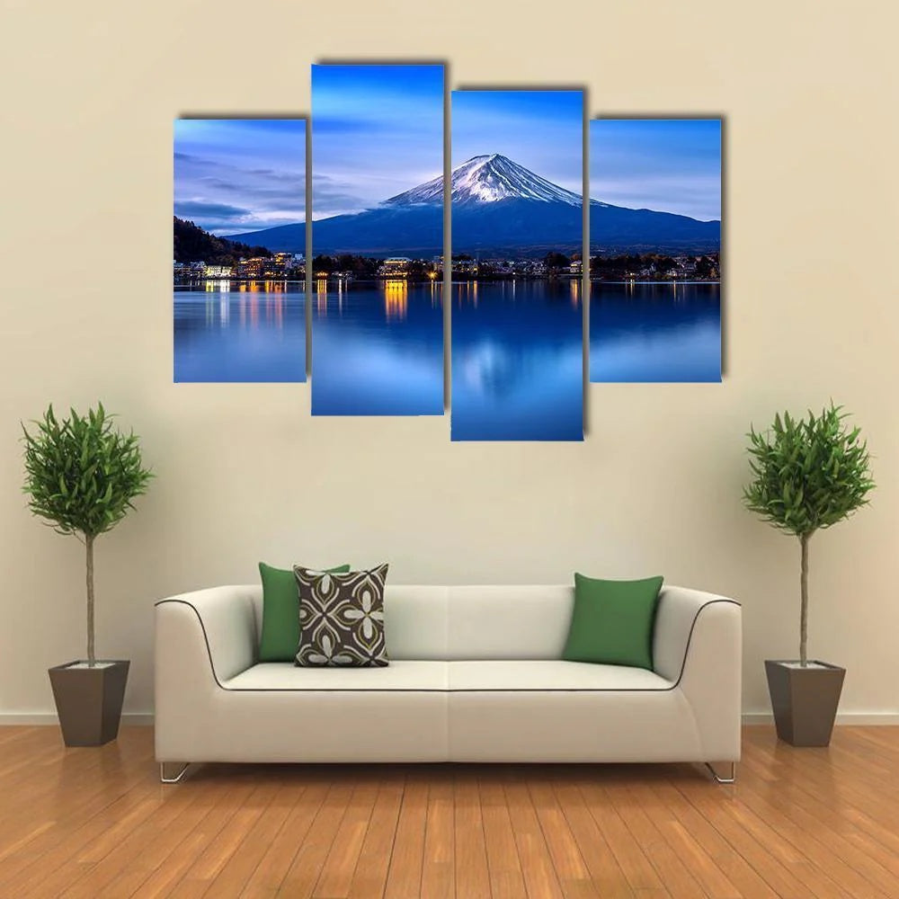 Kawaguchiko Lake Canvas Wall Art Decor