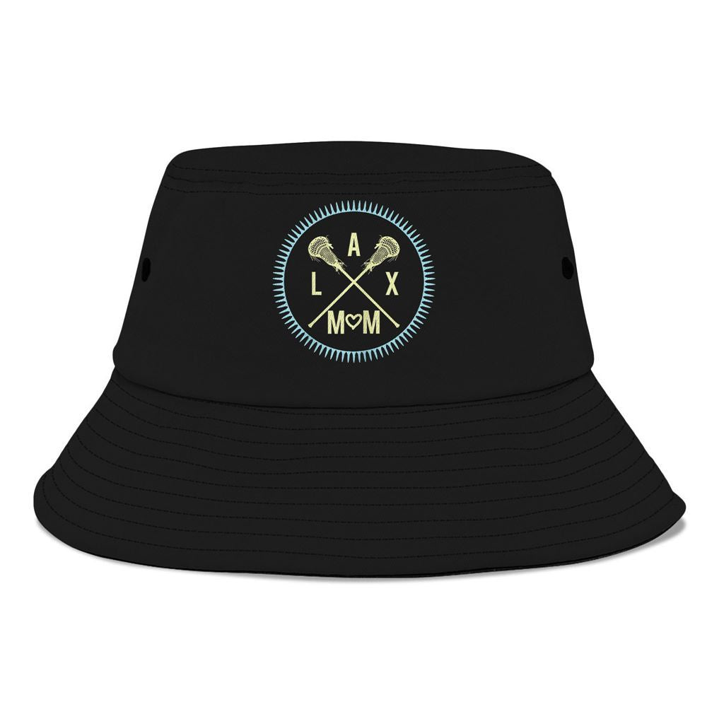 Lax Mom Lacrosse Lax Mum Graphic Bucket Hat, Mother's Day Bucker Hat, Mother's Day Gift, Women's Sun Hats
