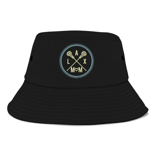 Lax Mom Lacrosse Lax Mum Graphic Bucket Hat, Mother's Day Bucker Hat, Mother's Day Gift, Women's Sun Hats